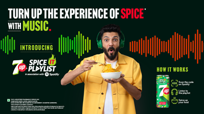 7up and spotify bring science and sound together with the 7up spiceit playlist