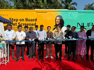 NURA Launches Mobile Health Screening Facility ‘NURA Express’ in Kozhikode 1 inaugration of nuras mobile health screening facility