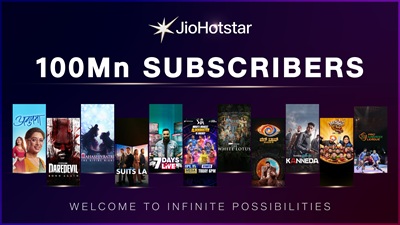 jiohotstar 100mn subscribers 1