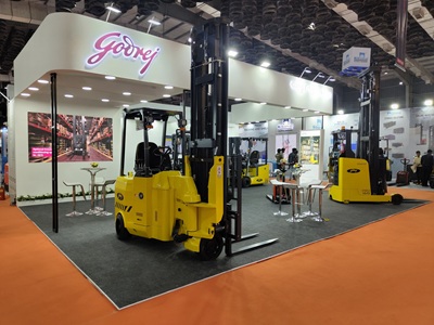 Godrej Enterprises Group’s Material Handling Equipment Business Unveils Smart, Sustainable Innovations at LogiMAT India 2025