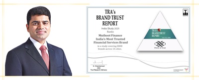 Muthoot Finance Recognized as India’s No.1 Most Trusted Financial Services Brand for 9ᵗʰConsecutive Year