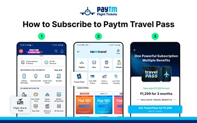 Paytm Travel Launches Travel Pass Subscription, Offering Free Cancellations, Insurance, and Seat Discounts up to ₹15,200 1 paytm travel pass