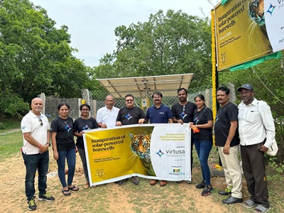 Virtusa Foundation Champions Wildlife Conservation: Installs 10 Solar-Powered Borewells in Amrabad Tiger Reserve 1 pic 01