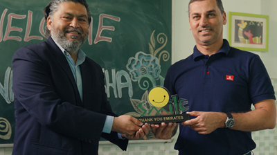 Emirates brings smiles to children in India