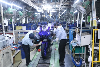 Yamaha R15 crosses 1-million-mark Production Milestone: A Legacy of Performance and Innovation in Indian Motorcycling