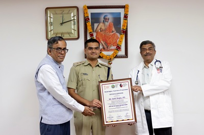 shri sahil bagla ips drsudhir u md dr kiran mneurosurgeon head of neurosciences cmh