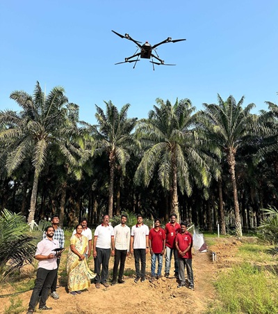 Tech Meets Agriculture: 3F Oil Palm Employs Drones for Tree Counting, Fresh Fruit Bunch (FFB) Estimation, and Health Monitoring