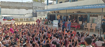 UST enhances the infrastructure of Beeramguda Mandal Parishad school in Hyderabad, to foster education and community development