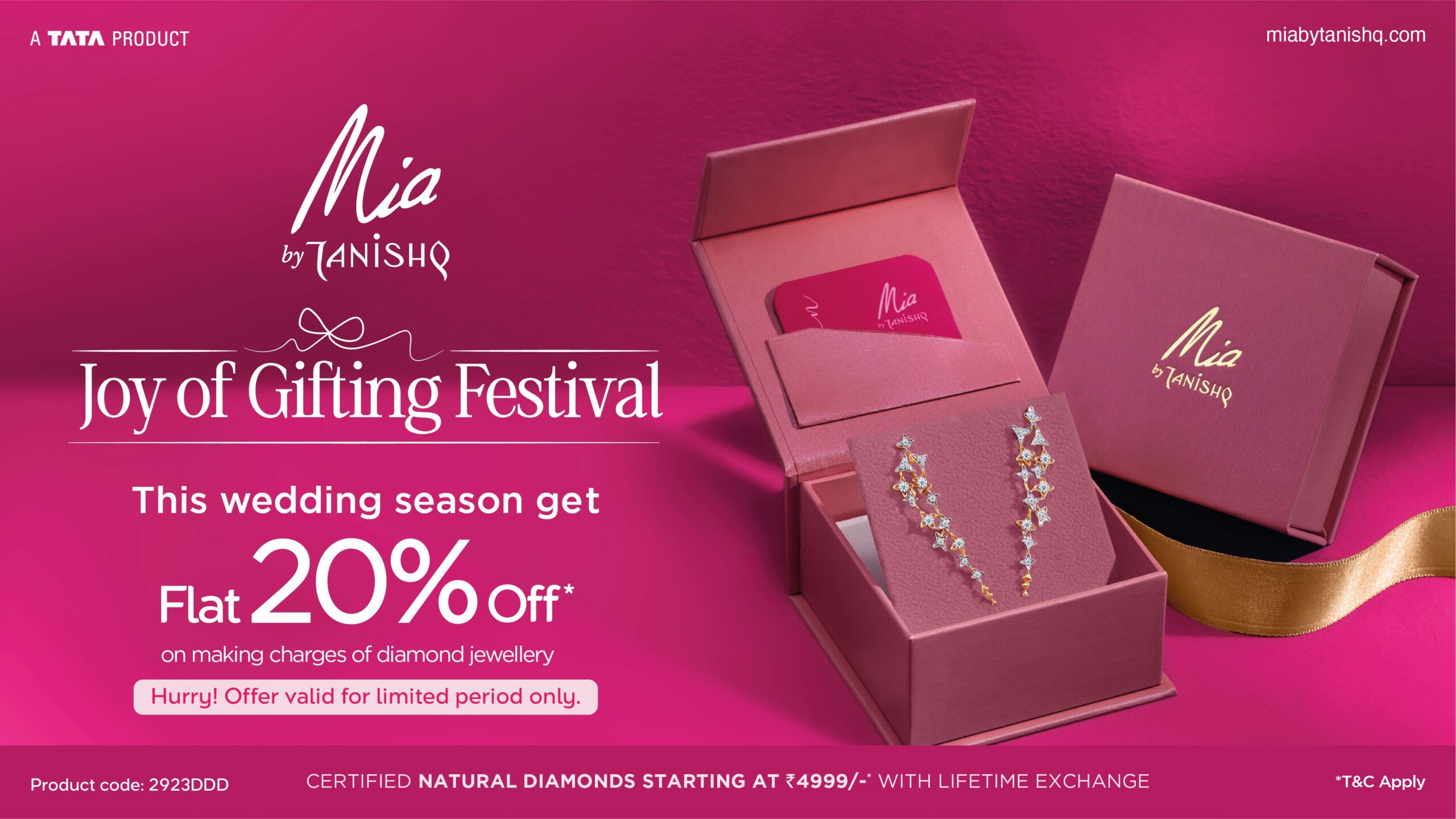Mark Every Milestone in Style with Mia by Tanishq’s exciting offers, this ‘Joy of Gifting’ Season