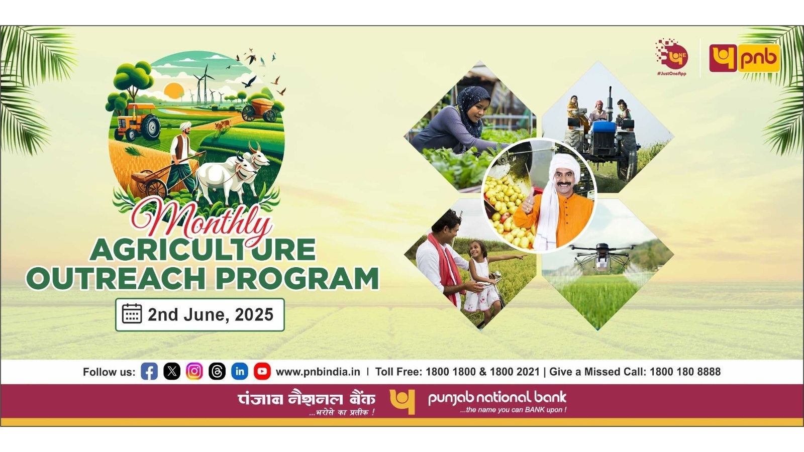 PNB Launches Monthly Agriculture Outreach Programme to Boost Rural Financing 1