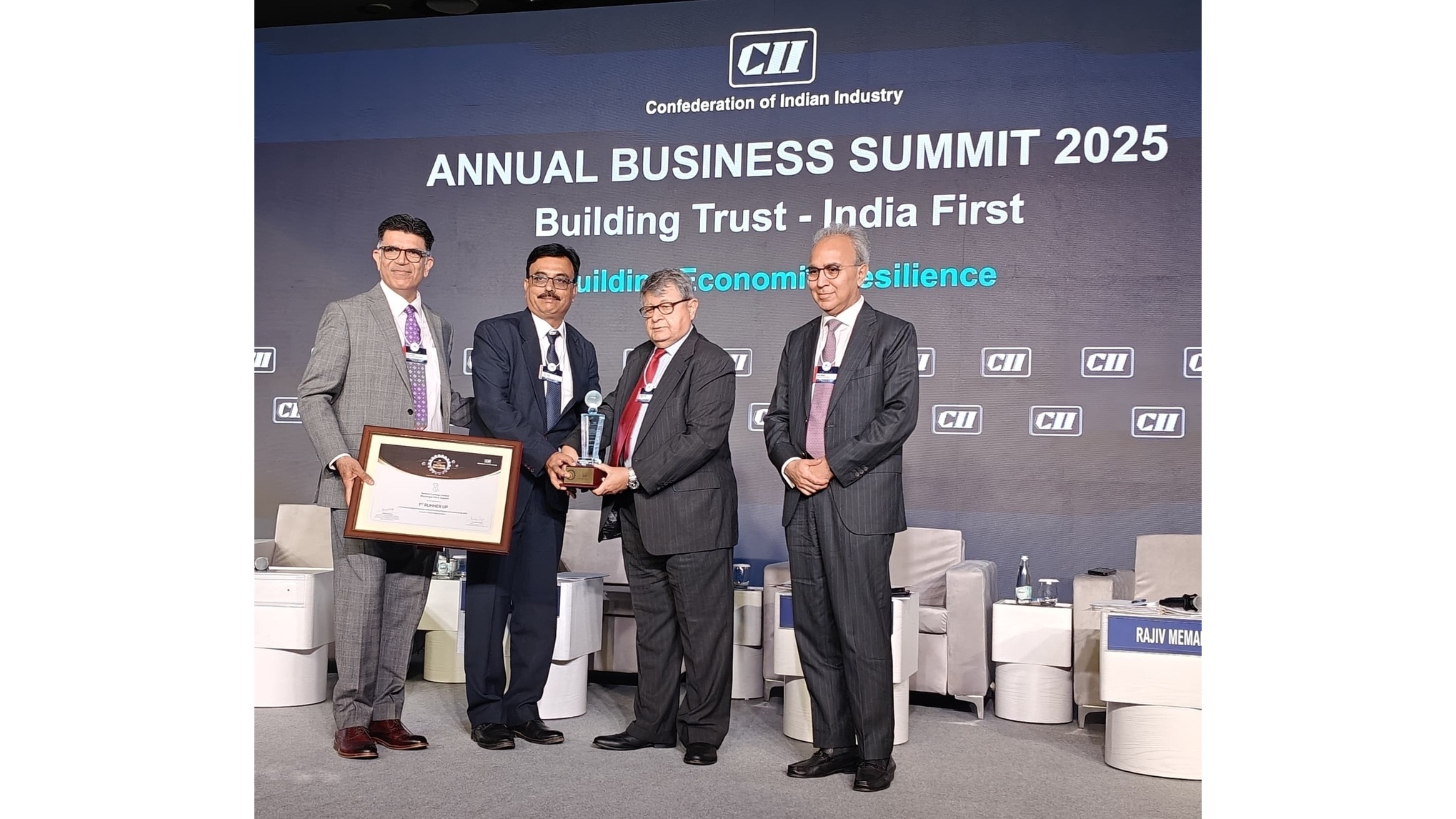 Tamboli Castings Wins CII National Best Practices Award, Underscoring Strong Foundation and Future-Readiness