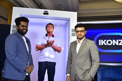 ai digital avatar launch of sourav ganguly by ikonz held at itc royal bengal kolkata 1