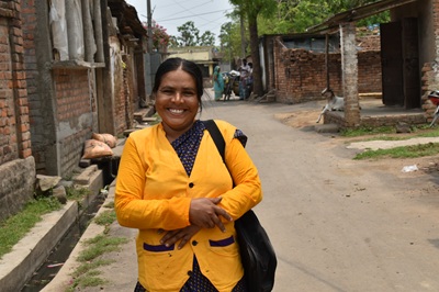 ajija bibi ambuja community health volunteer