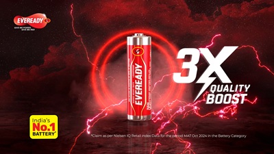 eveready launches next generation carbon zinc battery