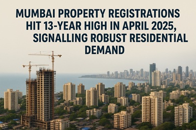 mumbai property registrations hit 13 year high in april 2025