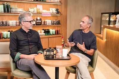 starbucks and swiggy celebrate the launch of starbucks