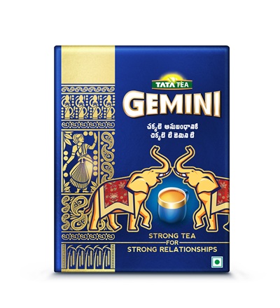 tata tea gemini pack shot