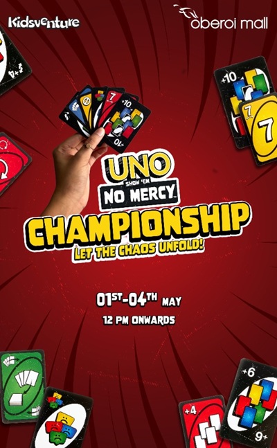Exclusively at Oberoi Mall: Mattel’s ‘UNO No Mercy Championship’ Arrives in Mumbai