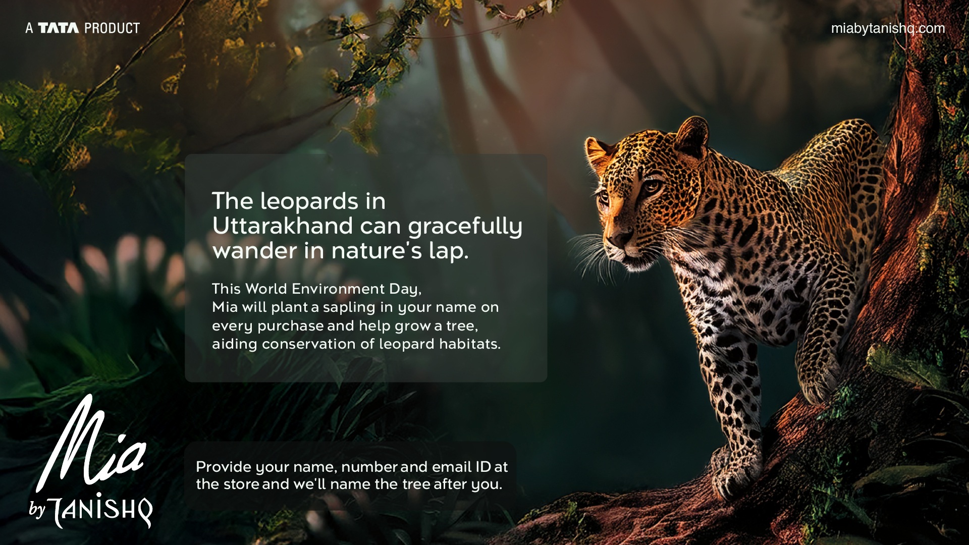 MIA BY TANISHQ REAFFIRMS COMMITMENT TO SUSTAINABILITY WITH A BRAND NEW INITIATIVE