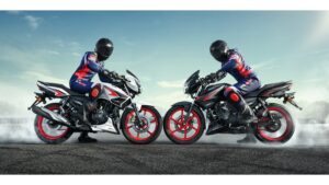 2025 Apache RTR 160_Dual Burnout