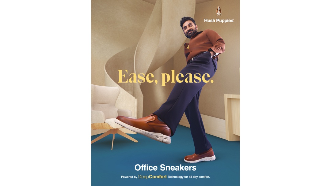 Hush Puppies introduces ‘Ease Please’ Campaign featuring Vir Das, Redefining Workwear with Office Sneakers for Ultimate Comfort
