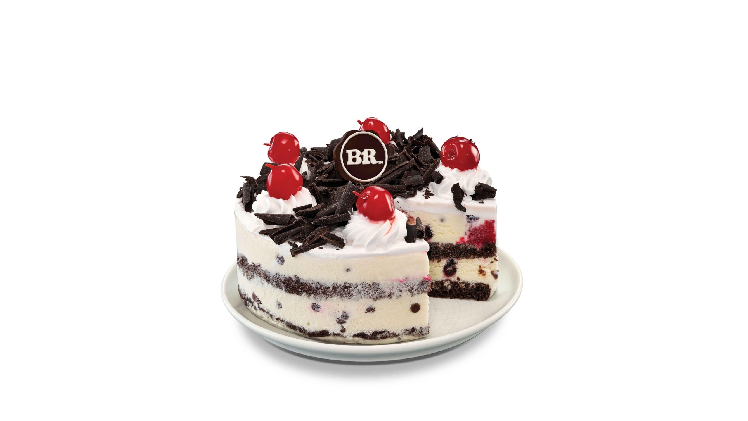 Black Forest Ice Cream Cake scaled