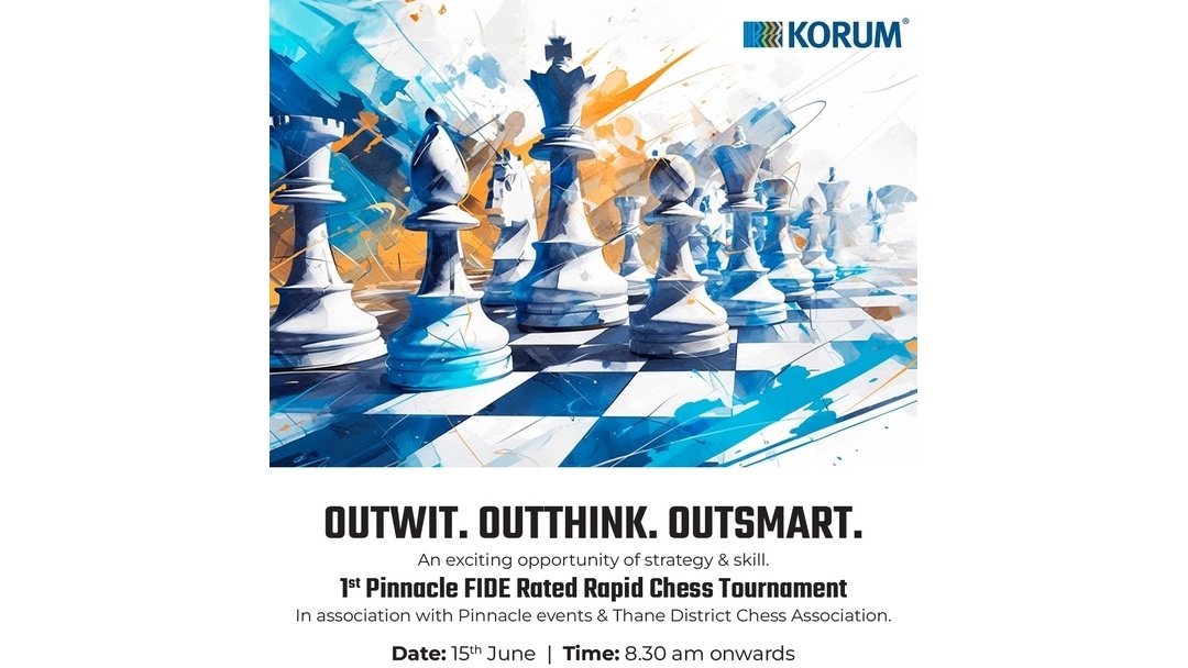 Thane Gears Up for the 01st Pinnacle FIDE Rated Rapid Chess Tournament at Korum Mall