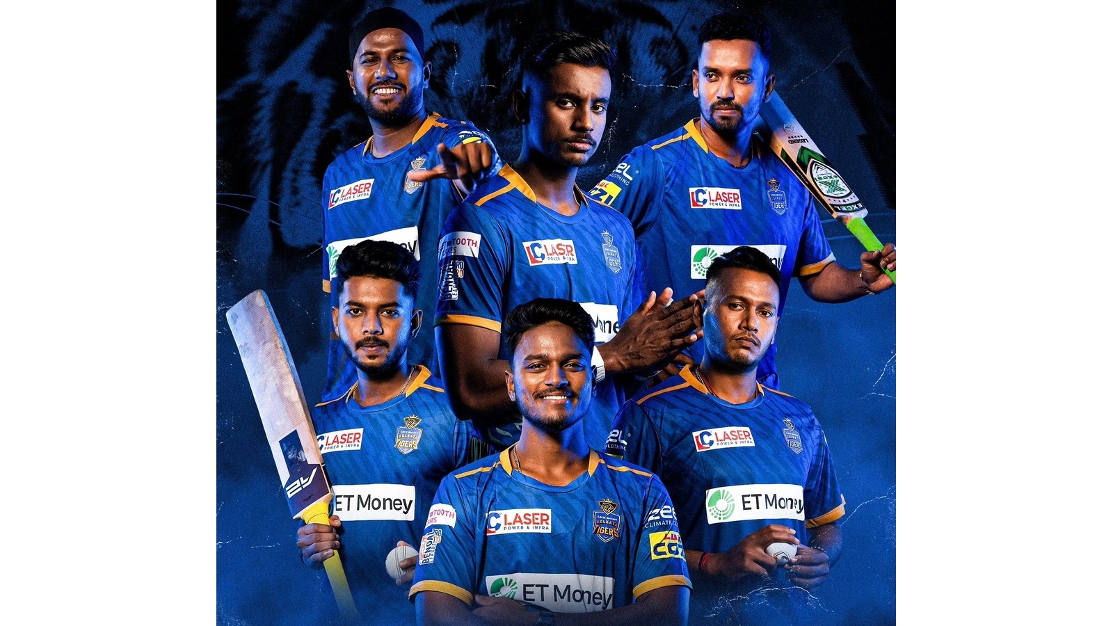 Lux Shyam Kolkata Tigers All Set for a Power-Packed  Second Edition of Bengal Pro T20 League 2025
