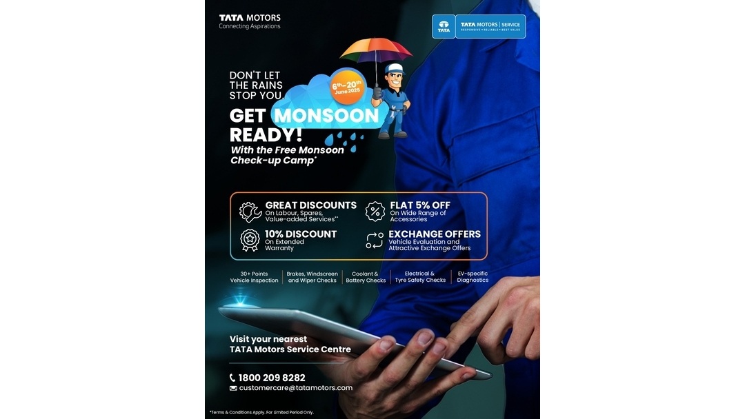 Tata Motors Organizes Nationwide Monsoon Check-Up Camp