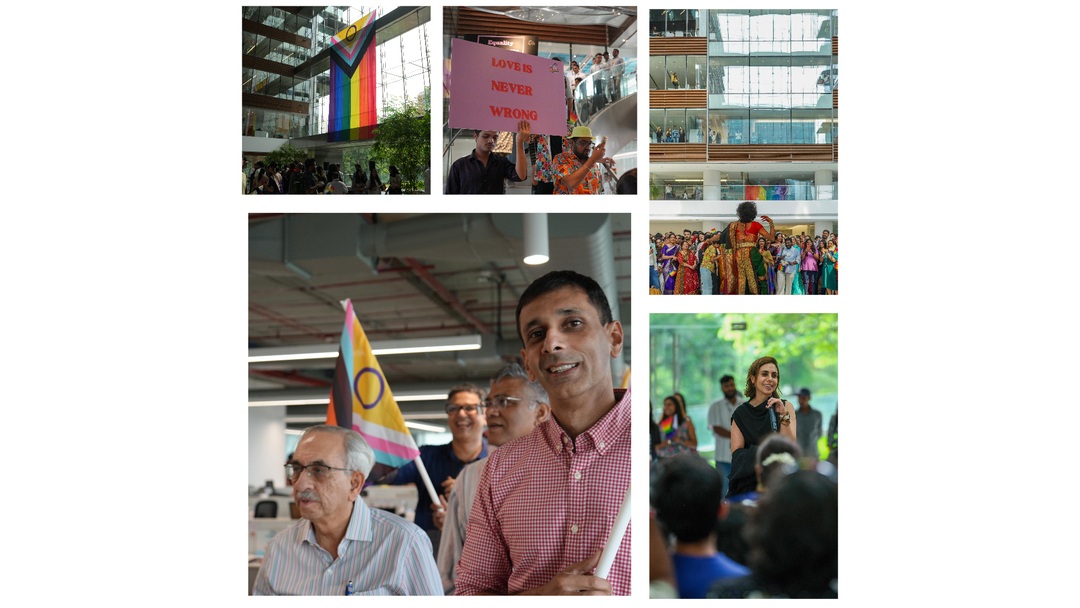 Pride@Godrej 2025: Beyond Symbolism, Empowering LGBTQIA+ Voices and Businesses 1 Pride March at Godrej One