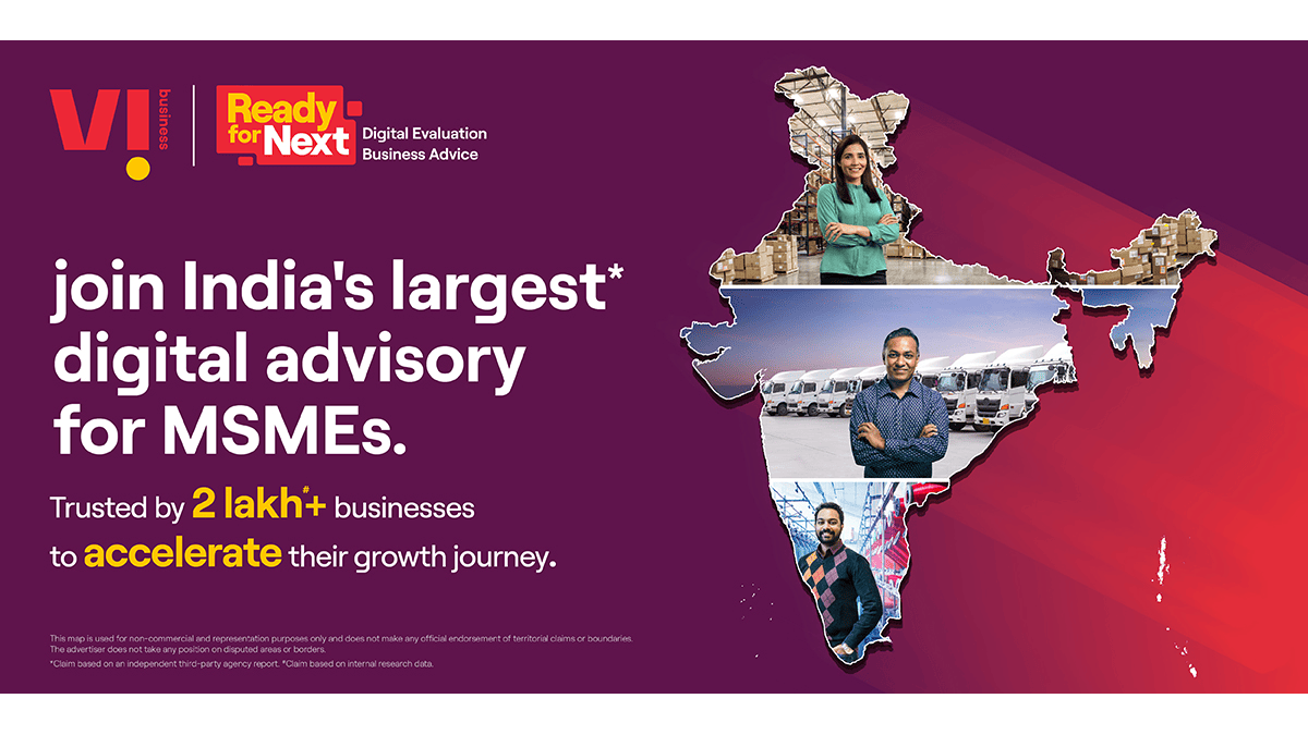 Vi Business’s Ready for Next – India’s largest digital advisory celebrates Growth on MSME Day