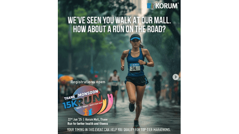 Run for Fun, Fitness, and the Monsoon Spirit with Korum Mall’s 15K Funrun in Thane