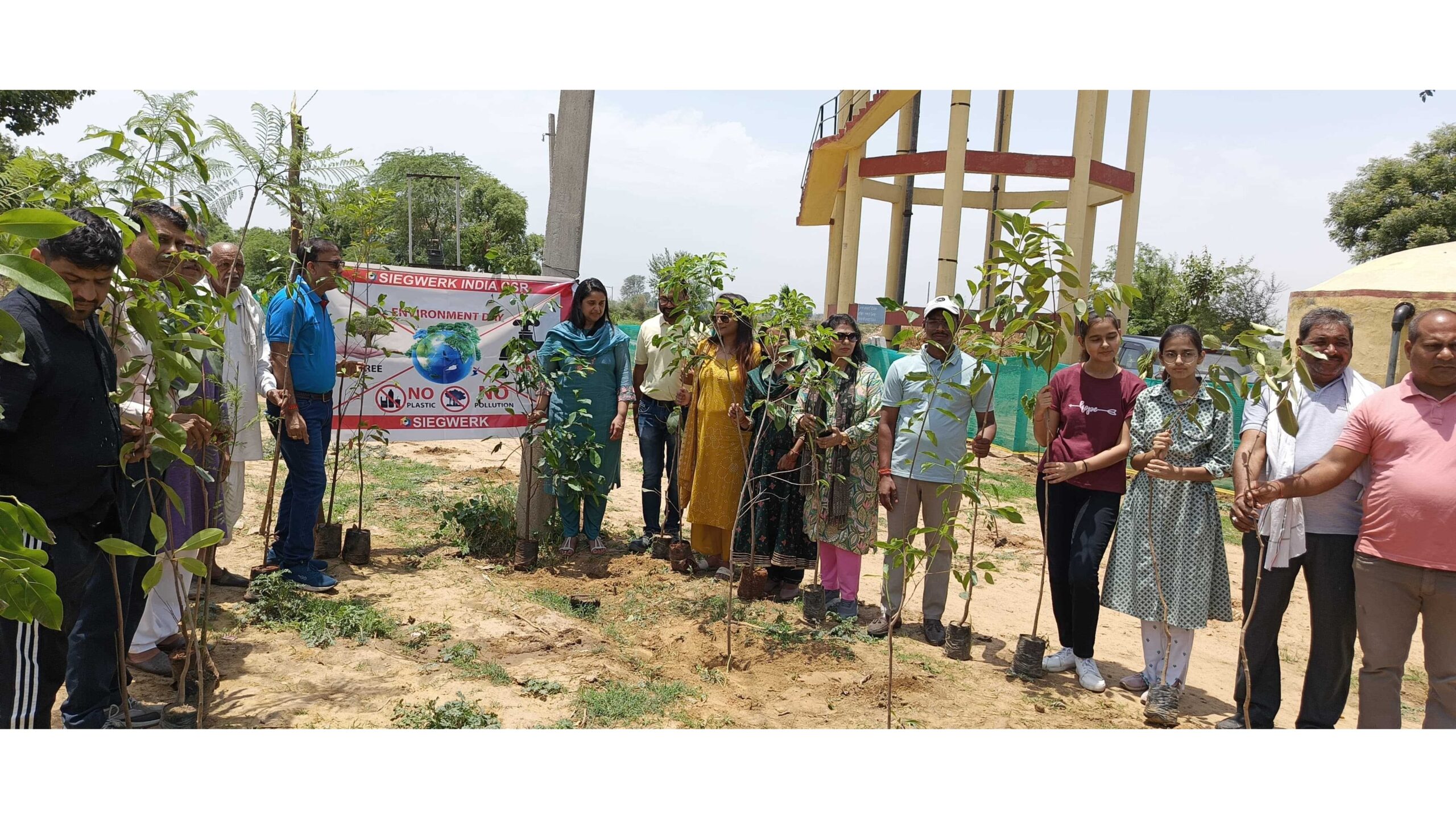 Siegwerk India Marks World Environment Day with Plantation Drive in Pur Village, Rajasthan