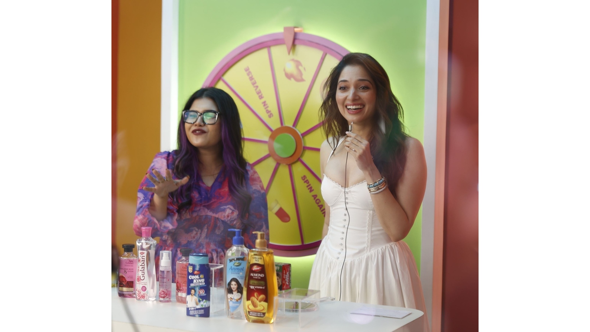 Tamannaah Bhatia at the Creator City Boooth during Glam Up 2025 1