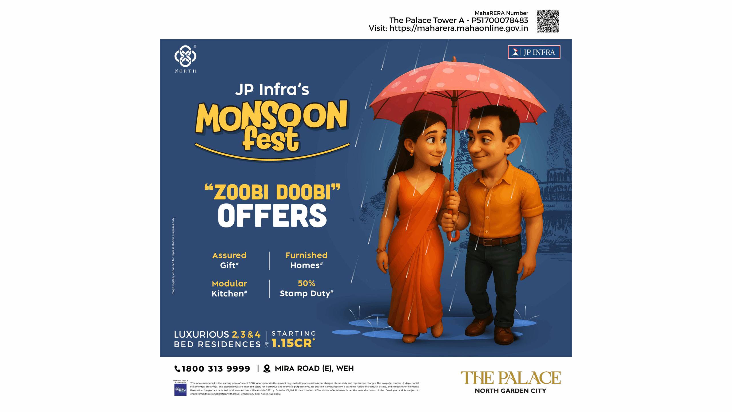 JP Infra Unveils ‘Monsoon Fest 2025’ – An Exclusive Seasonal Privileges for homebuyers