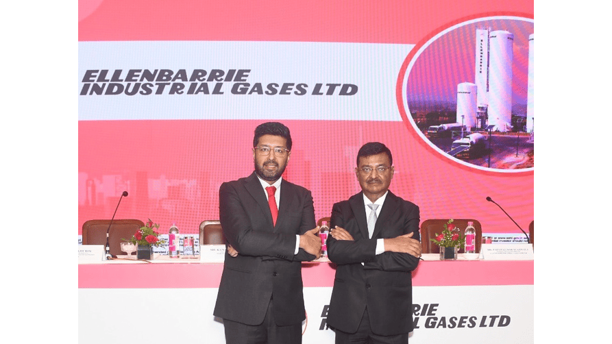 Ellenbarrie Industrial Gases Limited’s Initial Public Offering to open on Tuesday, June 24, 2025, price band set at ₹380/- to ₹400/- per Equity Share 1 Varun Agrawal Joint MDMr Padam Agrawala CMDEllenbarrie industrial gases ltd